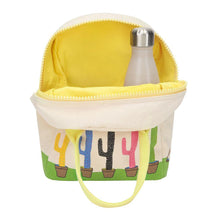 Load image into Gallery viewer, Zipper Lunch Bag - Cactus