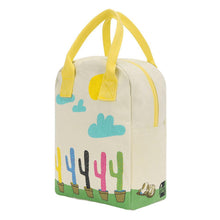 Load image into Gallery viewer, Zipper Lunch Bag - Cactus