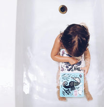 Load image into Gallery viewer, Wee Gallery Color Me Bath Book : Who's In the Rainforest