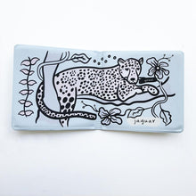 Load image into Gallery viewer, Wee Gallery Color Me Bath Book : Who's In the Rainforest