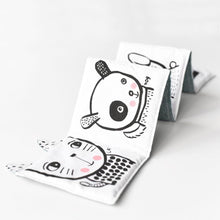 Load image into Gallery viewer, Wee Gallery Baby First Soft Book - Friendly Faces In the Yard