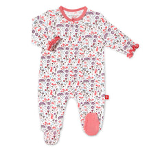 Load image into Gallery viewer, Beatrix Floral Modal Magnetic Footie
