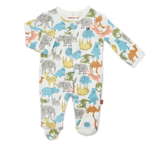 Load image into Gallery viewer, Zoo Chew Organic Cotton Footie