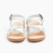 Load image into Gallery viewer, Girl&#39;s holographic sandals
