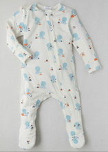 Load image into Gallery viewer, Boy's printed footie onesie