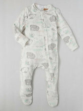 Load image into Gallery viewer, Boy's printed footie onesie