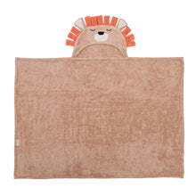 Load image into Gallery viewer, Natemia - Bamboo Lion Hooded Towel