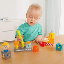 Load image into Gallery viewer, Haba - Brain Builder Ben Stacking & Arranging Game