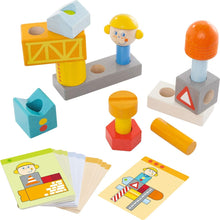 Load image into Gallery viewer, Haba - Brain Builder Ben Stacking & Arranging Game