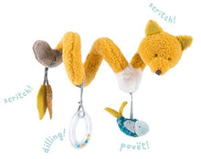 Load image into Gallery viewer, Moulin Roty - Le Voyage d'Olga - Chaussette the Fox Activity Spiral