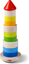 Load image into Gallery viewer, Haba - Wooden Wobbly Tower Stacking Game