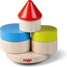 Load image into Gallery viewer, Haba - Wooden Wobbly Tower Stacking Game
