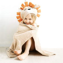 Load image into Gallery viewer, Natemia - Bamboo Lion Hooded Towel