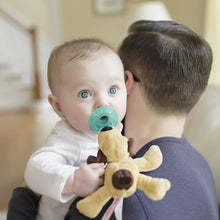 Load image into Gallery viewer, WubbaNub Plush Pacifier - Brown Puppy