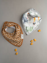 Load image into Gallery viewer, Loulou Lollipop Muslin Bandana Bib Set - Safari Jungle