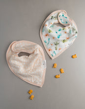 Load image into Gallery viewer, Loulou Lollipop Muslin Bandana Bib Set - Cactus Floral