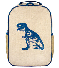Load image into Gallery viewer, So Young Blue Dino Backpack ( 2 sizes )