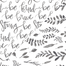 Load image into Gallery viewer, Bebe Au Lait Cotton Bebe Snuggle Blanket - Just Be/Leaves