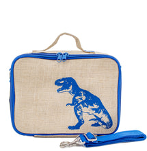 Load image into Gallery viewer, So Young Blue Dinosaur Lunch Box