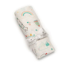 Load image into Gallery viewer, Loulou Lollipop Muslin Swaddle Blanket - Llama