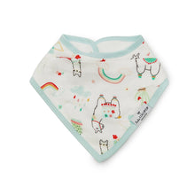 Load image into Gallery viewer, Loulou Lollipop Muslin Bandana Bib - Llama