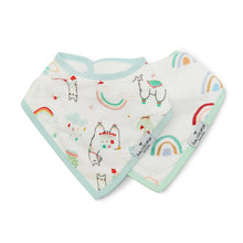 Load image into Gallery viewer, Loulou Lollipop Muslin Bandana Bib - Llama