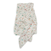 Load image into Gallery viewer, Loulou Lollipop Muslin Swaddle Blanket - Llama