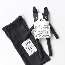 Load image into Gallery viewer, Wee Gallery Organic Dog Flippy Friend - French Edition