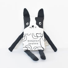 Load image into Gallery viewer, Wee Gallery Organic Dog Flippy Friend - French Edition