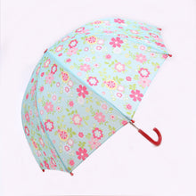 Load image into Gallery viewer, Pluie Pluie Blue Floral Umbrella