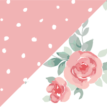 Load image into Gallery viewer, Bebe Au Lait Luxury Muslin Super Snuggle Blanket -  Rosy + Dewdrops (Toddler +)