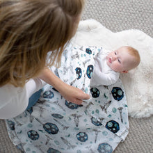 Load image into Gallery viewer, Bebe Au Lait Bamboo Swaddle Blanket Set - Space/Galaxy