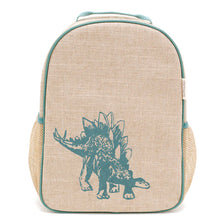 Load image into Gallery viewer, So Young Green Stegosaurus Toddler Backpack