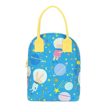 Load image into Gallery viewer, Zipper Lunch Bag - Astro Party