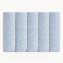 Load image into Gallery viewer, Natemia - Organic Cotton Baby Washcloths in Blue