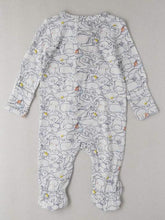 Load image into Gallery viewer, Boy's zippered footie onesie