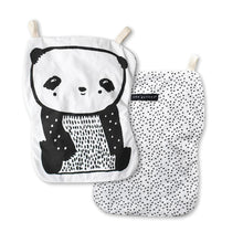 Load image into Gallery viewer, Wee Gallery - Organic Crinkle - Panda
