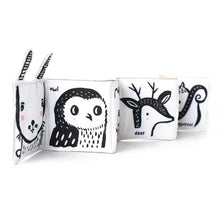 Load image into Gallery viewer, Wee Gallery Friendly Faces In the Forest:  Baby's First Soft Book