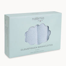 Load image into Gallery viewer, Natemia - Organic Cotton Baby Washcloths in Blue