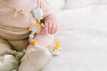 Load image into Gallery viewer, Loulou Lollipop Pacifier Clip - Rainbow