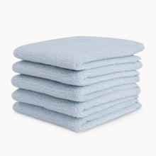 Load image into Gallery viewer, Natemia - Organic Cotton Baby Washcloths in Blue