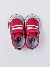 Load image into Gallery viewer, See Kai Run Boy's Red/Grey Sneakers