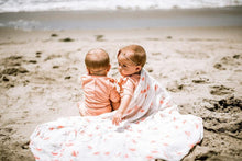 Load image into Gallery viewer, Deluxe Muslin Swaddle Blanket - Pink Ladies