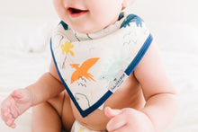 Load image into Gallery viewer, Loulou Lollipop Muslin Bandana Bib Set - Dinoland