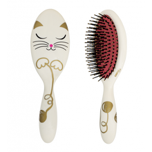 Load image into Gallery viewer, Pylone Small Hairbrush - White Cat
