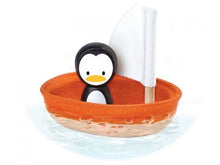 Load image into Gallery viewer, Plan Toys Sailing Boat - Penguin