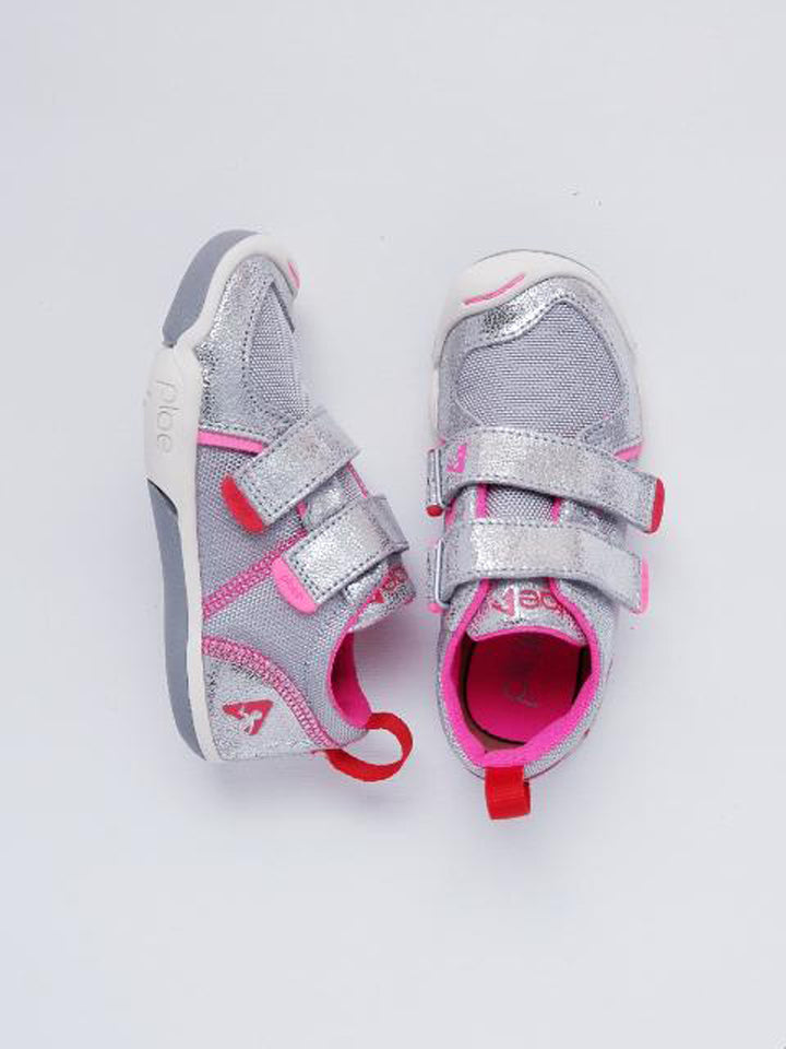 Ty Metallic Silver - PLAE Kids Shoes