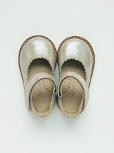Load image into Gallery viewer, Baby girl's shimmery taupe ballerina Mary Jane