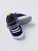 Load image into Gallery viewer, See Kai Run Baby Boy's Washed Denim Sneakers