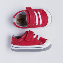 Load image into Gallery viewer, See Kai Run Baby Boy's Red Sneakers